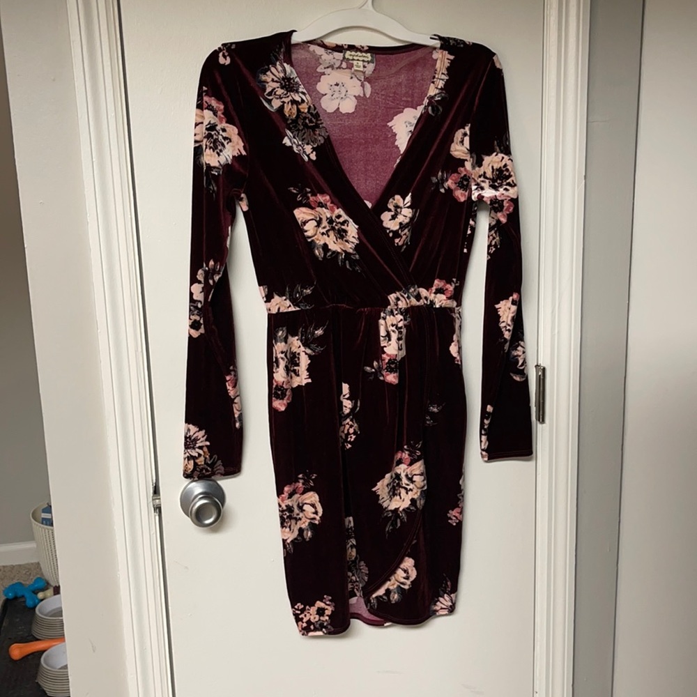 Long sleeve Floral dress